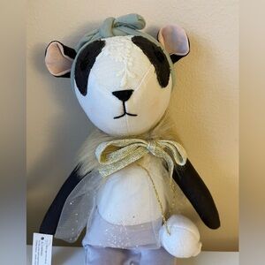 Anthropologie Panda Plush Doll